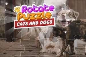 Rotate Puzzle - Cats and Dogs